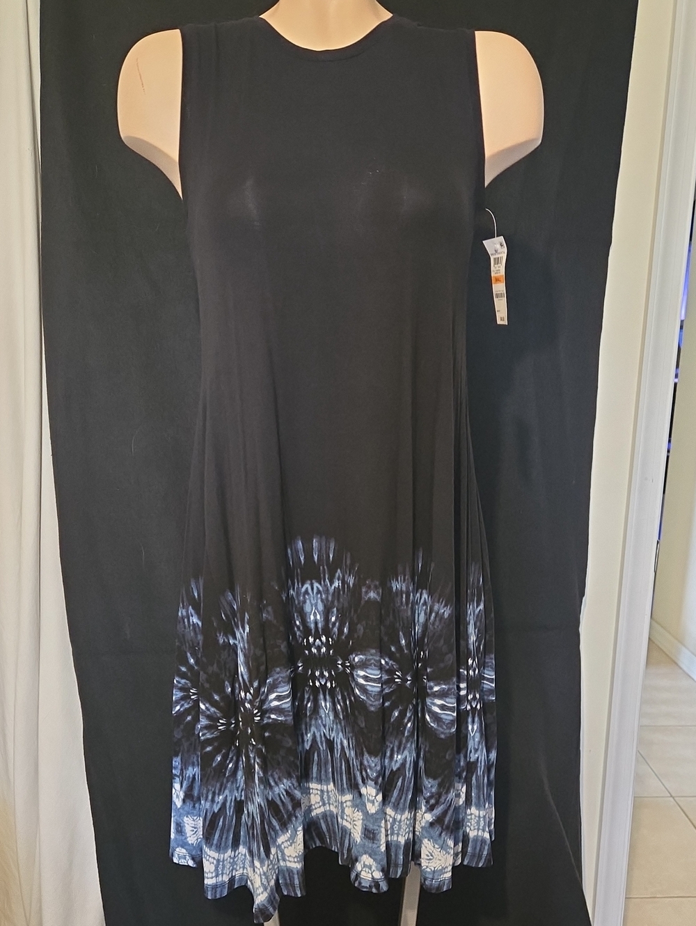 Style & Co Lightweight flowy tank dress,NEW